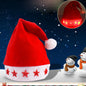 Santa's 2025 Red LED Christmas Hat Surprise
