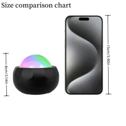 Colorful night light, USB charging, multiple colors