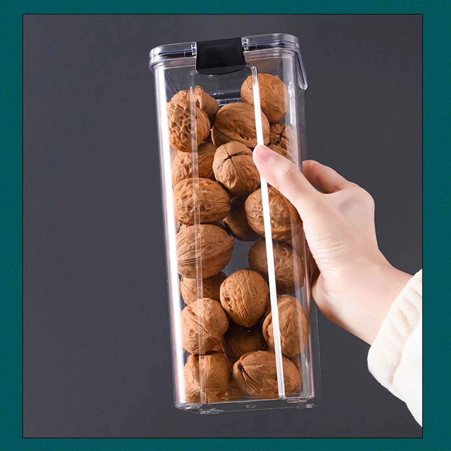 Cereal Airtight Food Storage Container Transparent