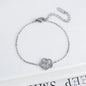 Luxury Stainless Steel Adjustable Five Flower Bracelet