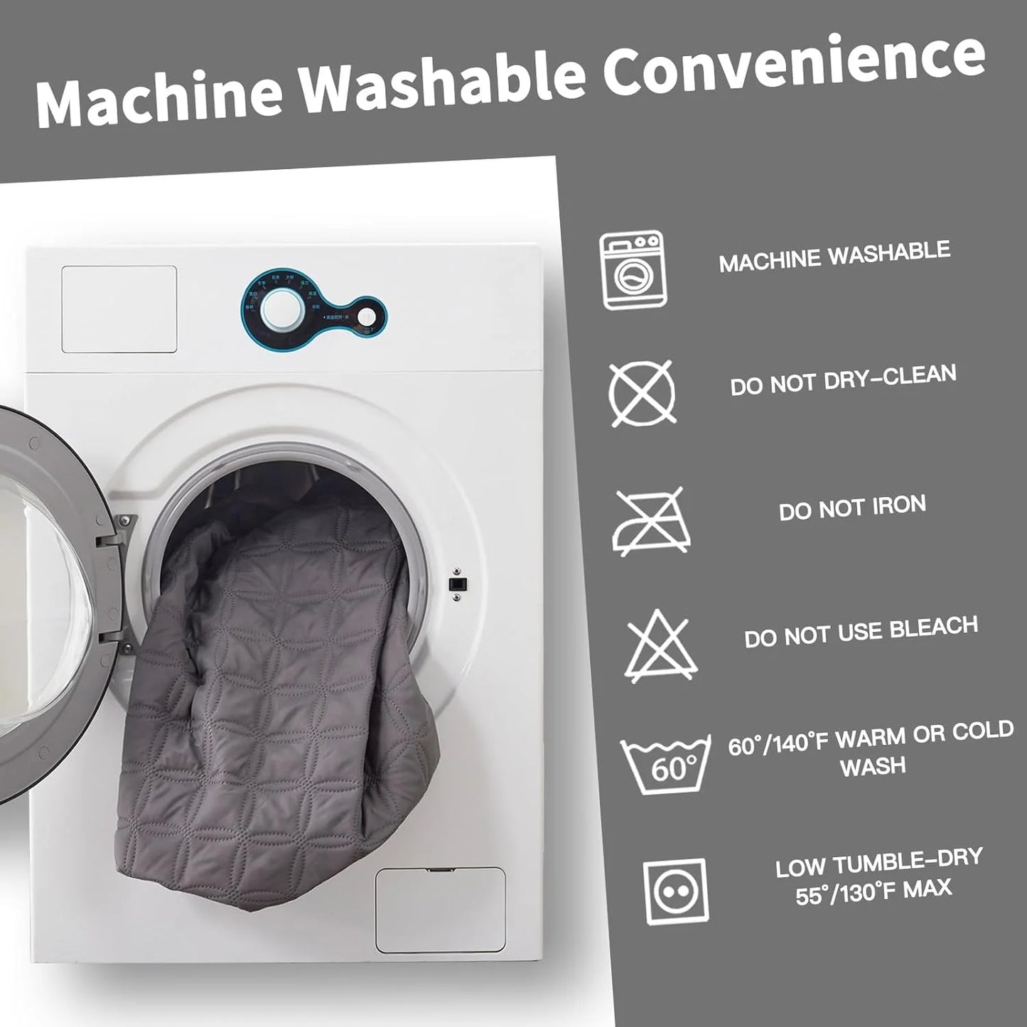 Soft Waterproof Mattress Protector, Noiseless Mattress Pad