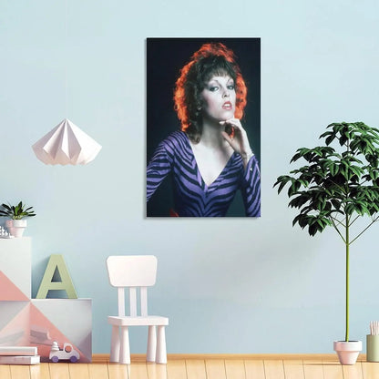 Pat Benatar Rock Singer Canvas Wall Art