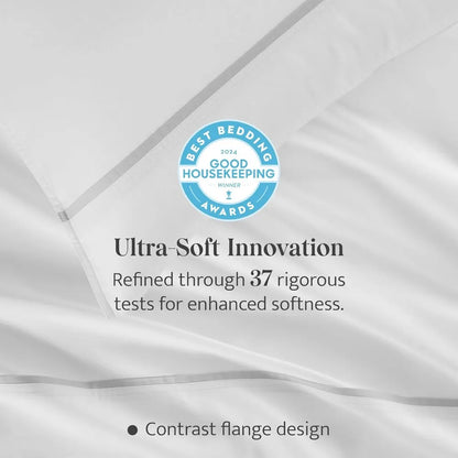 Double Stitch Cotton Tencel Bed Sheets