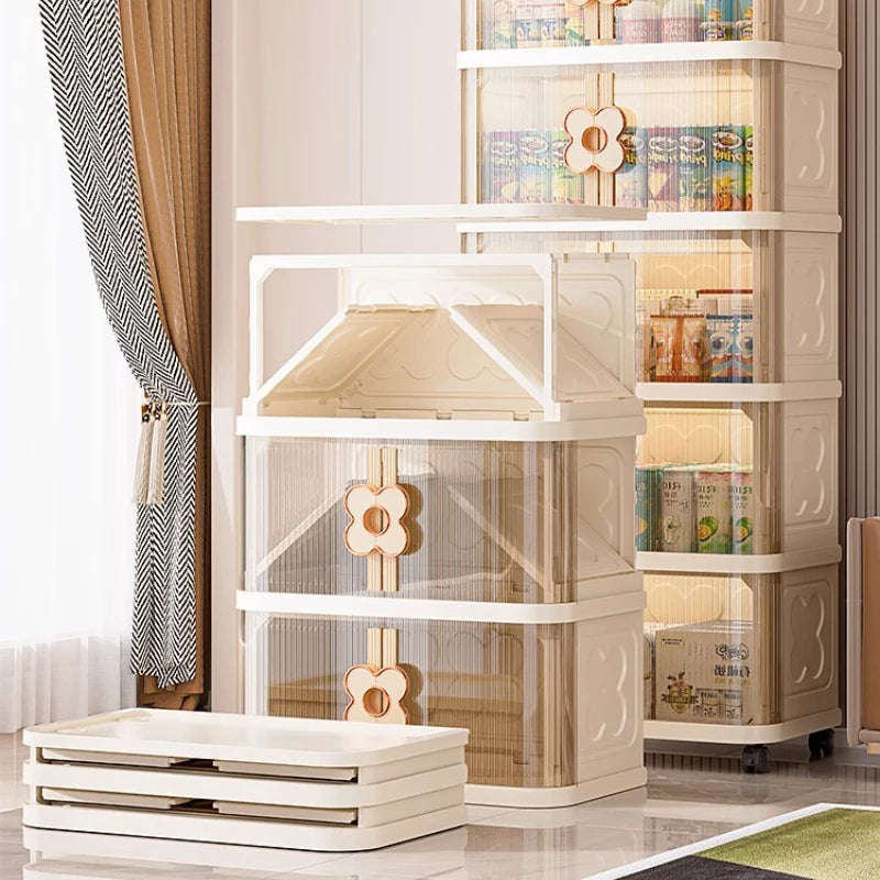 Aesthetic Wardrobe Modern Handles Plastic Organizer