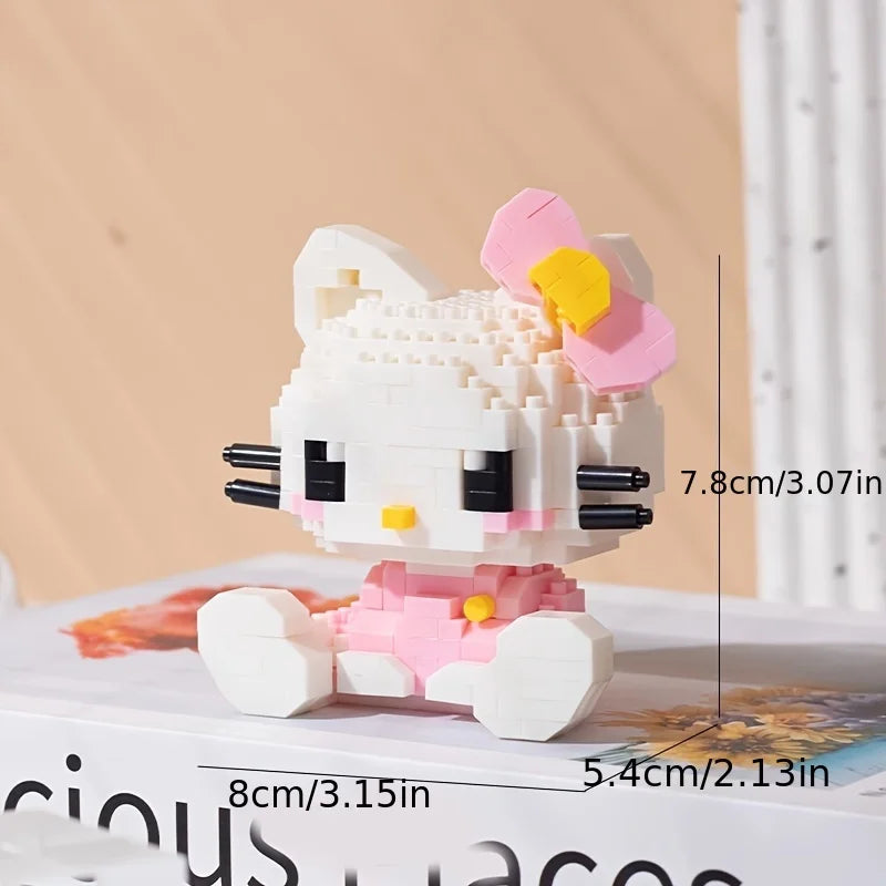 Building Blocks Kawaii Melody Cartoon Building Blocks