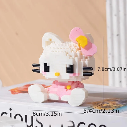 Building Blocks Kawaii Melody Cartoon Building Blocks