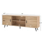 Modern TV Entertainment Console Stand with Storage
