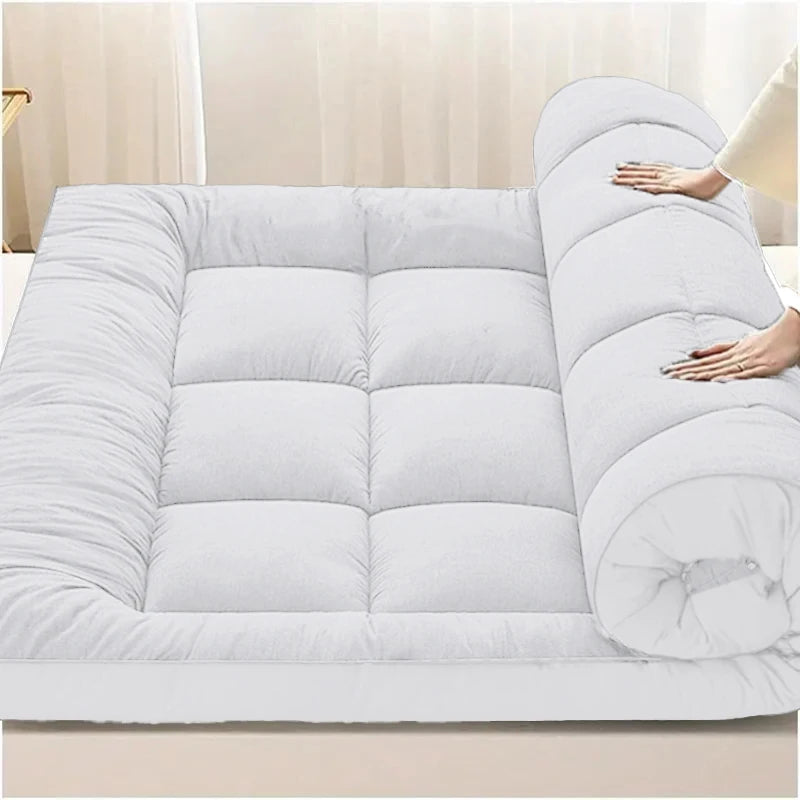 Mattress Pad Premium Quilted Topper Breathable Fluffy
