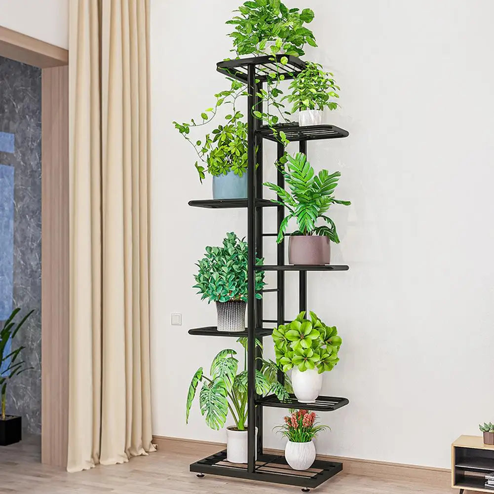 7 Tier Plant Stand Indoor Outdoor Multi-Purpose