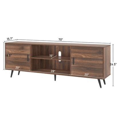 Modern TV Entertainment Console Stand with Storage