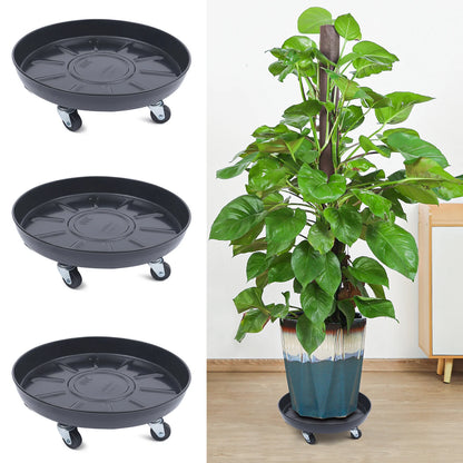 3pcs Black Heavy Duty Iron Plant Stand