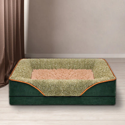 An oversized dog/cat bed removable washable