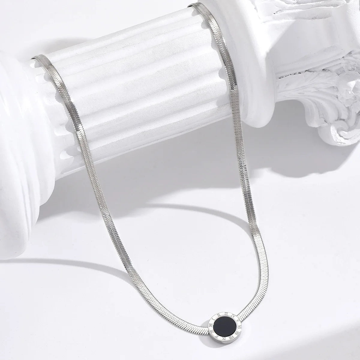 3pcs Stainless Steel Jewelry Set Snake Chain