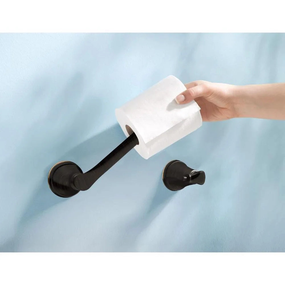 Brushed Bronze Zinc Alloy Toilet Paper Holder