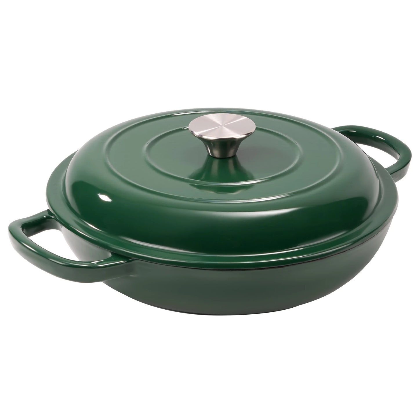 3 QT Enamel Light Cast Iron Dutch Oven