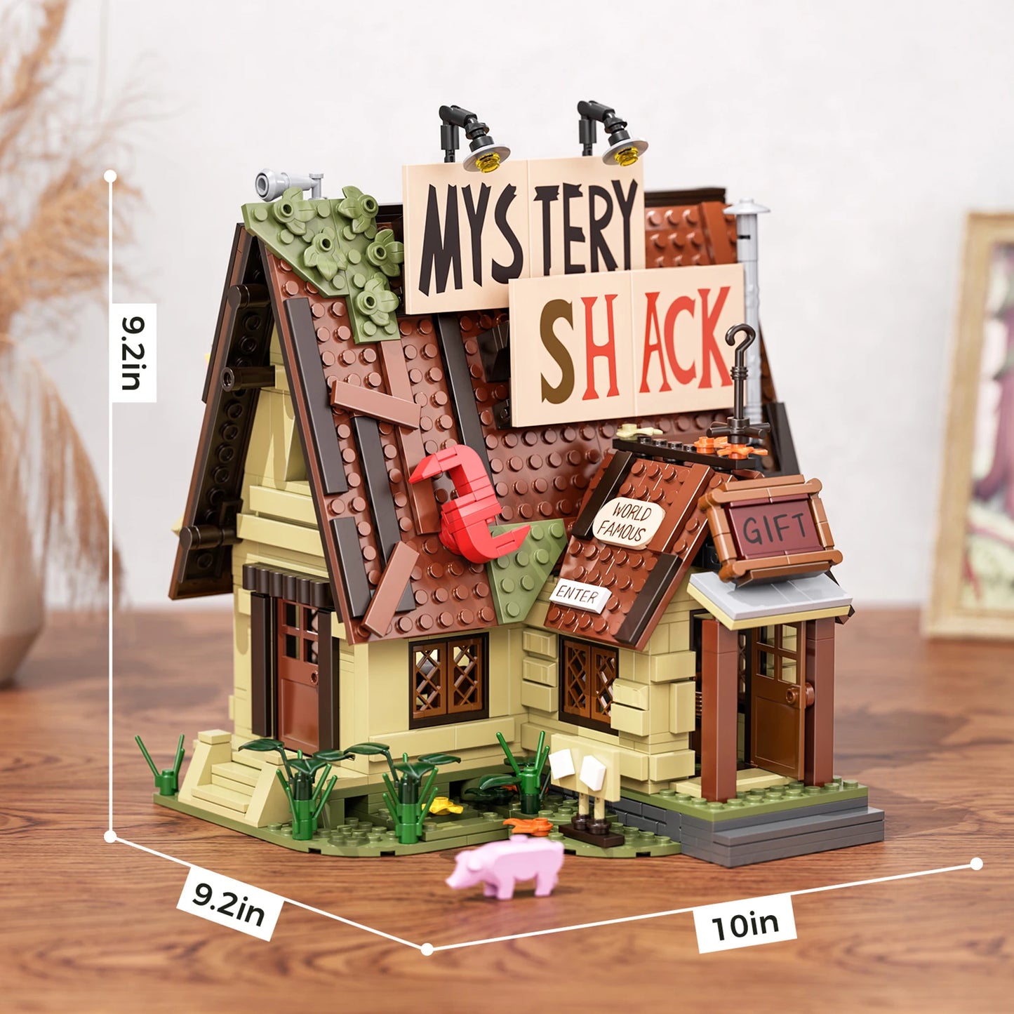 Mystery Shack Building Block Set Architecture Collection