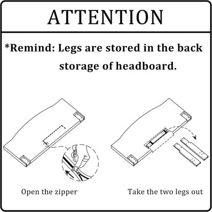 King Modern Wall-Mounted Linen Headboard, Padded