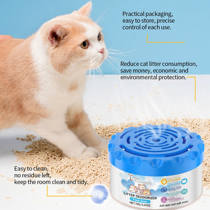 70g Cat Litter Box Deodorizer Freshing Scent