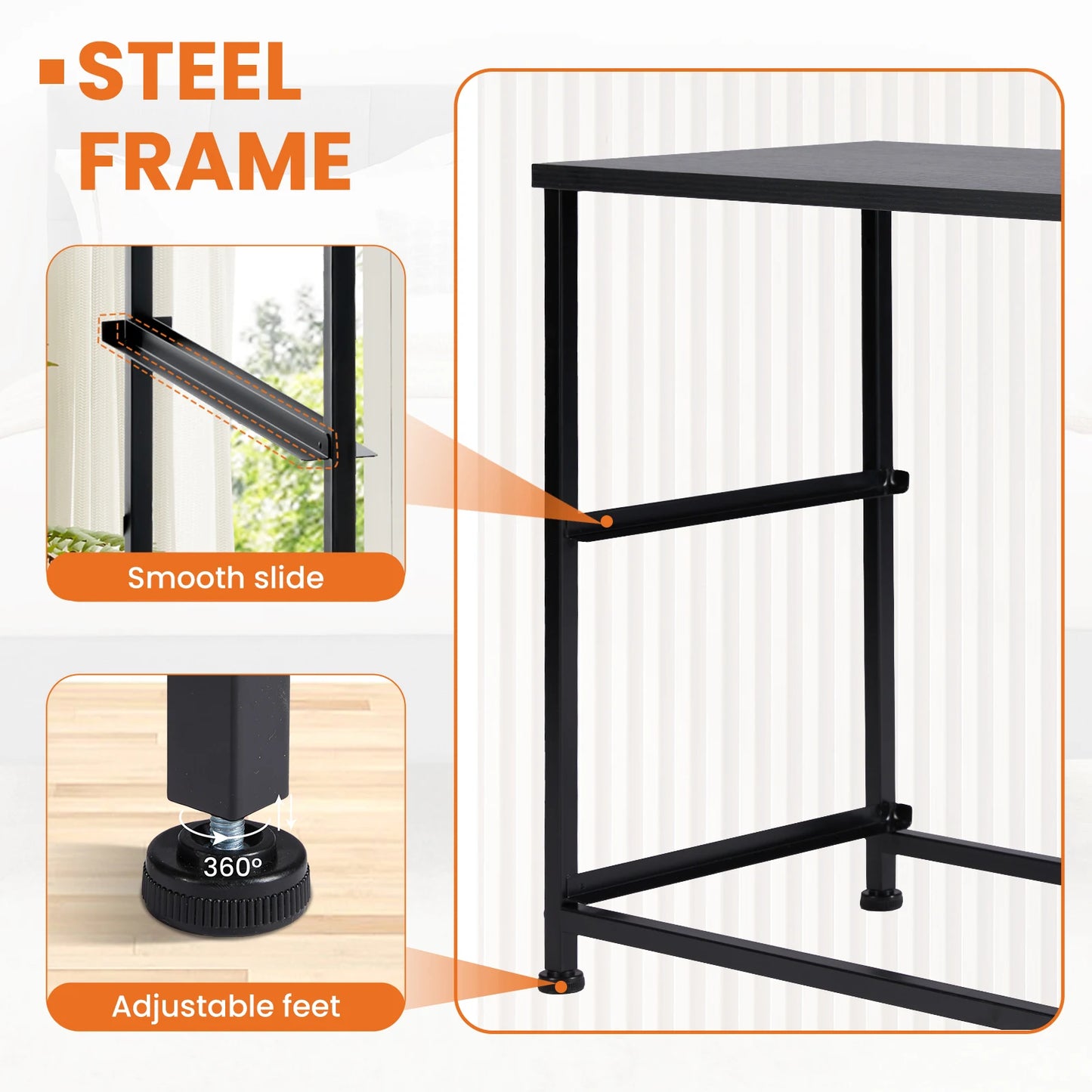 Bedside Coffee/Tea Table Storage Closet Chest