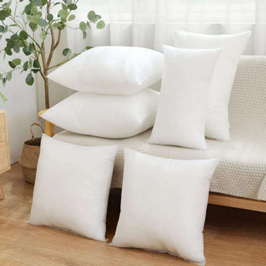 Standard White Bounce Back Pillow Cushion Sofa