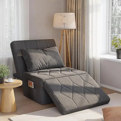 4-in-1 Sofa Bed Sleeper Chair Convertible Futon