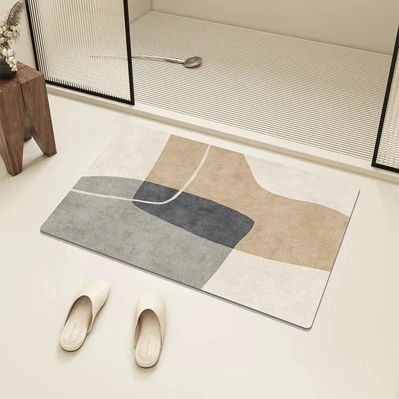Bathroom Carpet Non-slip Strong Absorbent Floor Mat