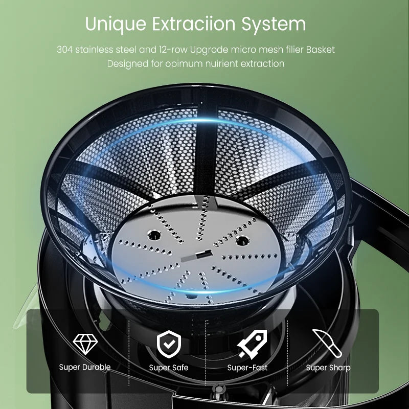 Centrifugal Juice Machine Compact Automatic Pulp Ejection