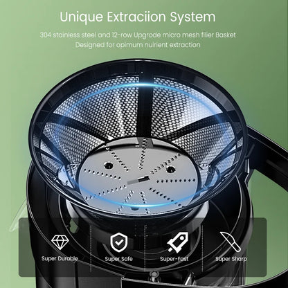 Centrifugal Juice Machine Compact Automatic Pulp Ejection