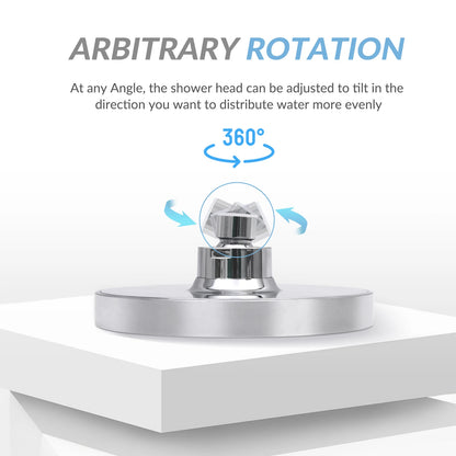 Stainless Steel Rain Shower Head High Pressure