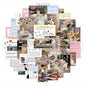 120 Sheets Cute Cat Waterproof Self-Adhesive Decals