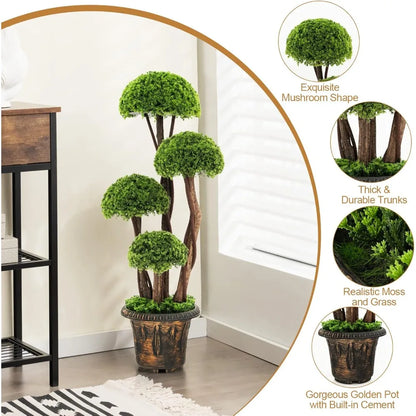 Elegant Artificial Topiary Tall Ball Tree