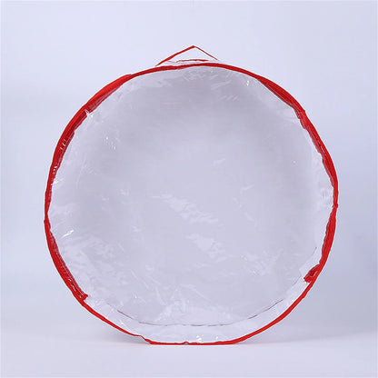 Christmas Wreath Storage Bag Thickened Handle, Zipper