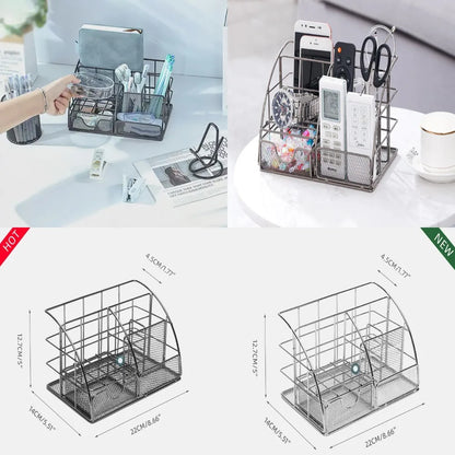 Metal Desktop Organizer Durable Multifunctional File Rack
