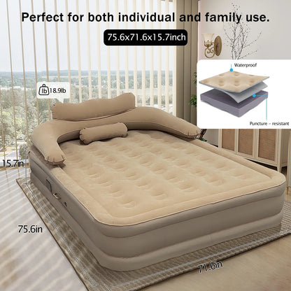 Inflatable Mattress For Home Outdoor Sleeping Bed