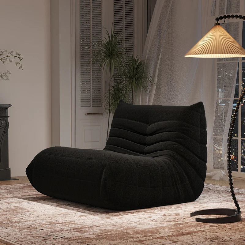 Caterpillar Reclining Sofa/Chair Modern Minimalist Balcony