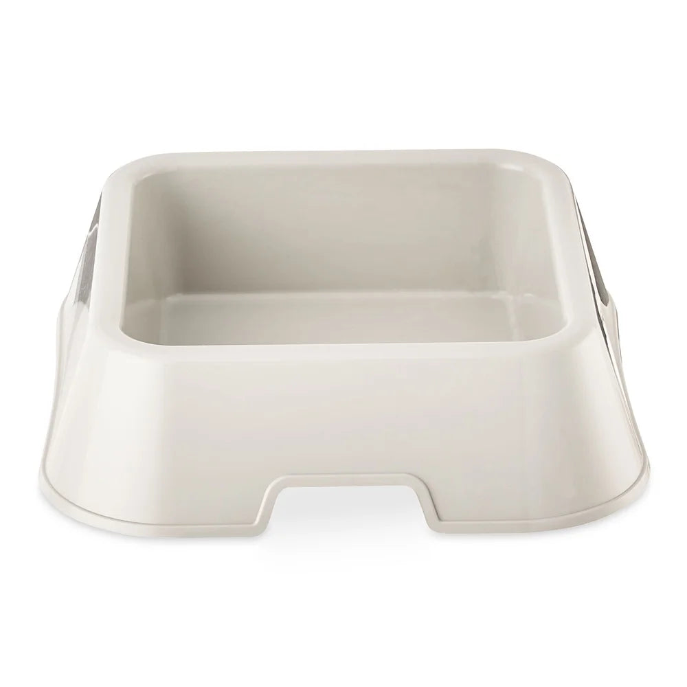 Plastic Medium Dog Bowl Set Dishwasher Safe