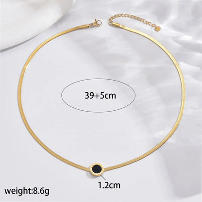 3pcs Stainless Steel Jewelry Set Snake Chain
