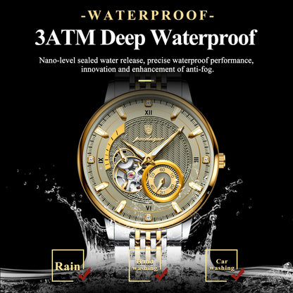 Luxury Man Wristwatch Top Automatic Mechanical Face