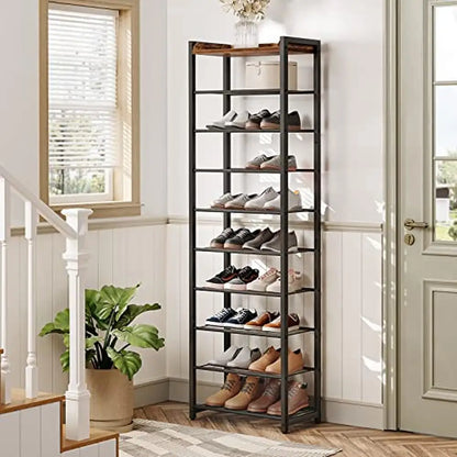 Elegant Reliable Shoe Storage Stand with Shelves