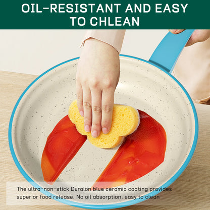 Outdoor 13-Piece Luxury Non-Stick Cookware Set