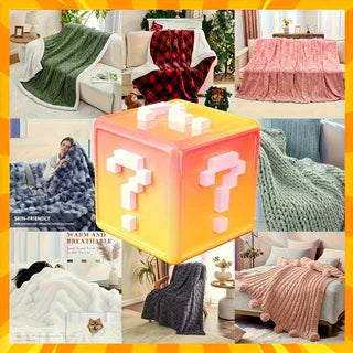 Surprise Throw Box Random Selection Knit Blankets