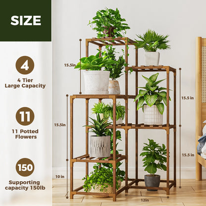 Indoor/Outdoor Plant Stand Corner Table Shelving