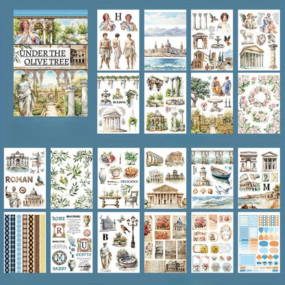 120 Sheets Sticker Books, DIY Craft Supplies
