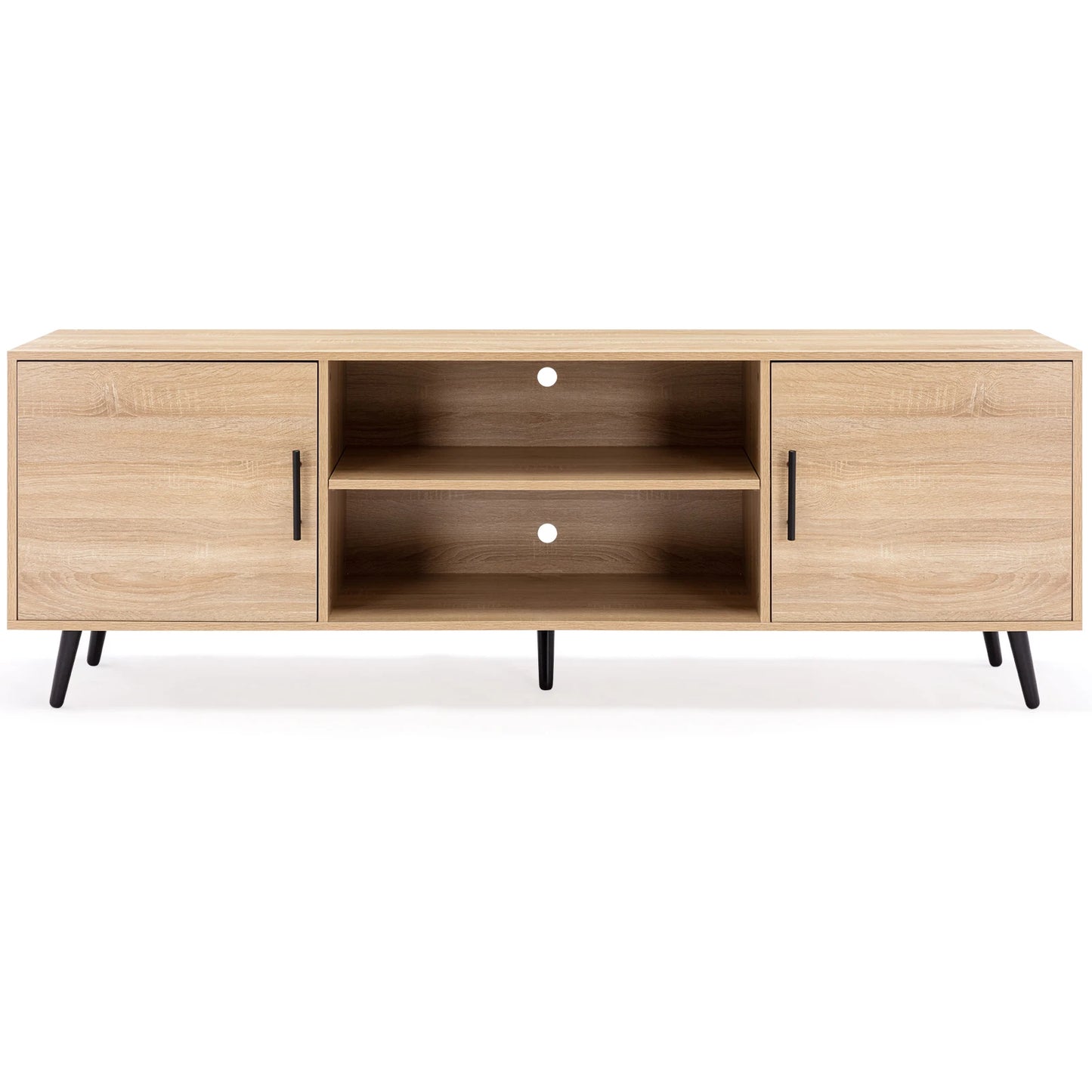 Modern TV Entertainment Console Stand with Storage
