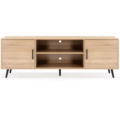 Modern TV Entertainment Console Stand with Storage