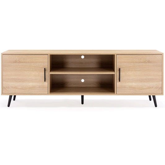 Modern TV Entertainment Console Stand with Storage