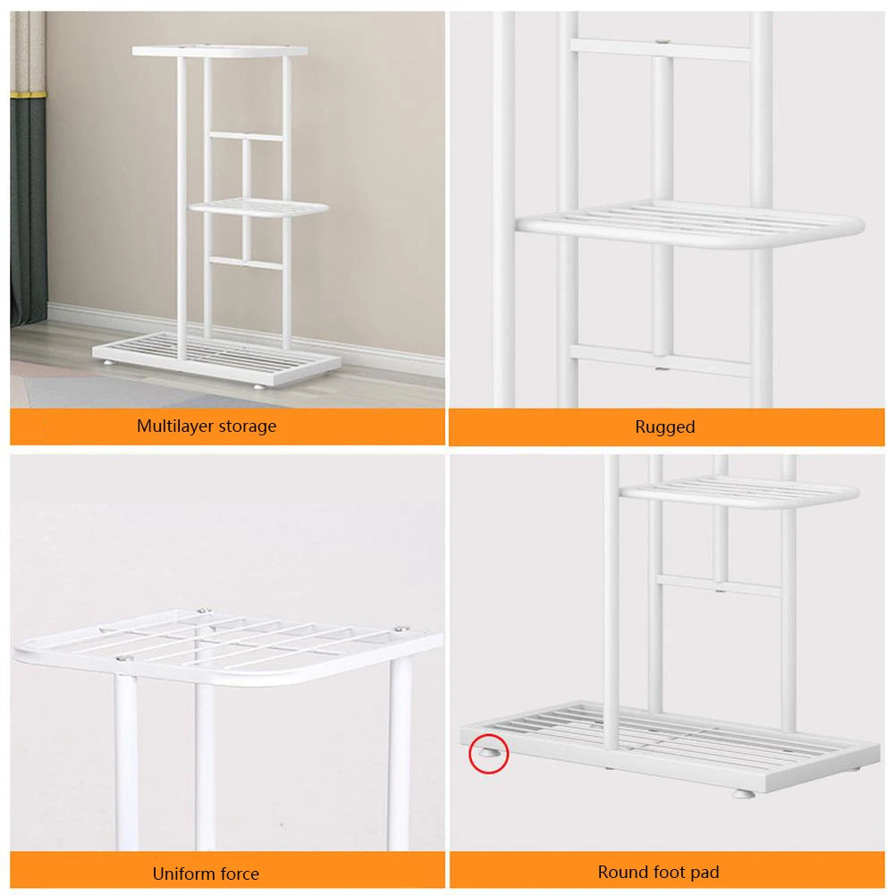 7 Tier Plant Stand Indoor Outdoor Multi-Purpose