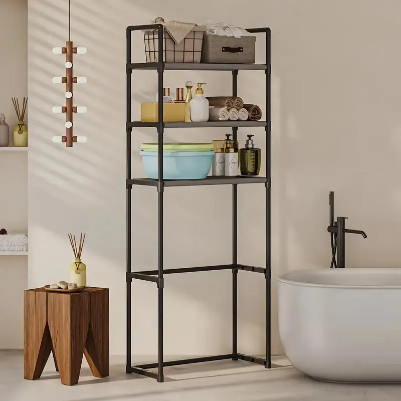 3-Tier Over Toilet Metal Bathroom Rack Shelf