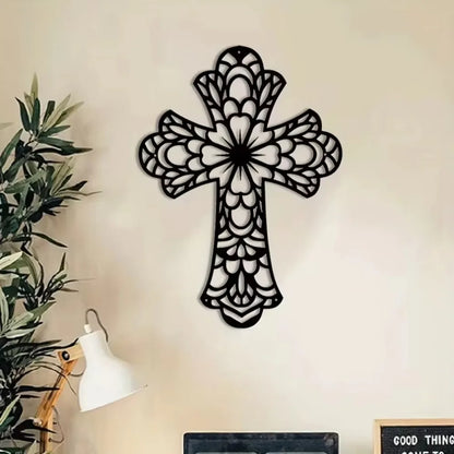 Creative Decorative Metal Wall Hanging Cross