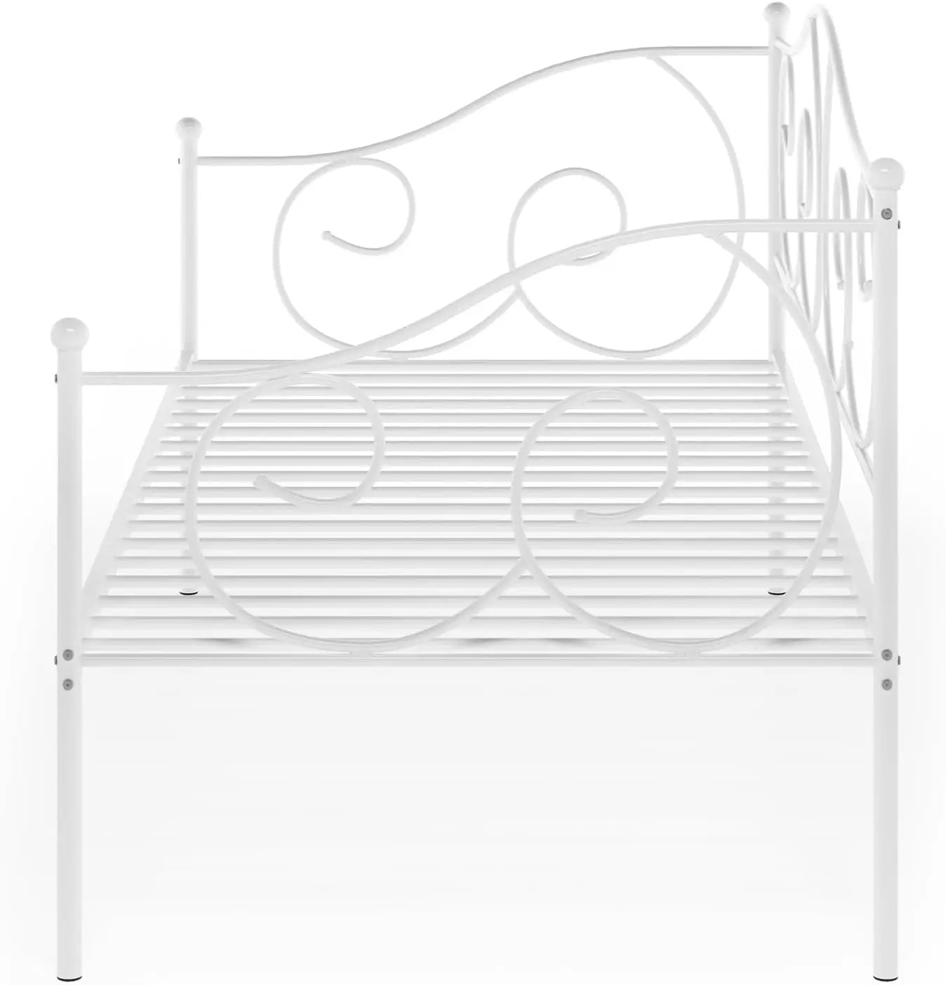Metal Daybed, Twin, White